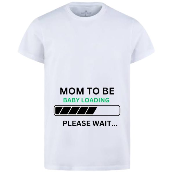 Dad To Be & Mom To Be Style White T-shirt – Key & Heart Design T-shirts – Best Quality T-shirts | T-shirt For Women – T-shirt For Men