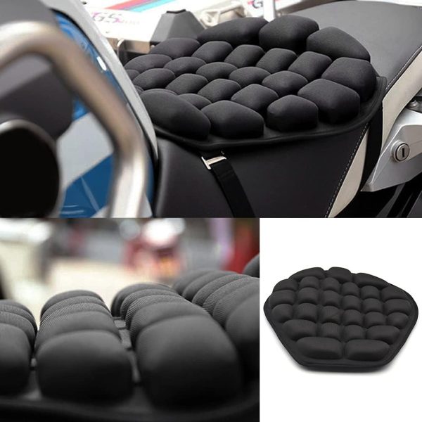 Universal Waterproof Bike And Motorcycle Seat Cushion – Premium Comfortable Relaxer Seat Cover With Anti-slip Design, Shock Absorption, And Weather-resistant Protection