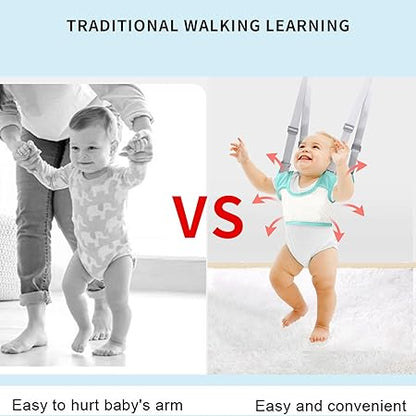 Baby Walking Carrier – Toddler Baby Walking Harnesses Adjustable Kids Walker Helper Walking Assistant Baby – Random Color