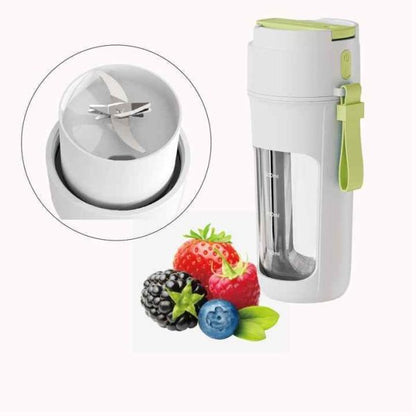 Usb Rechargeable Juicer Blender- 8 Blades- Mini Portable Personal Size Juicer 350 Ml (random Color)