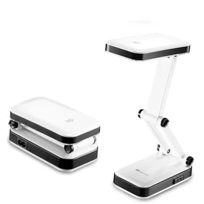 Portable Folding Led Desk Lamp With Adjustable Brightness – Travel-friendly Study & Reading Light
