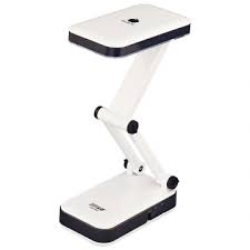 Portable Folding Led Desk Lamp With Adjustable Brightness – Travel-friendly Study & Reading Light