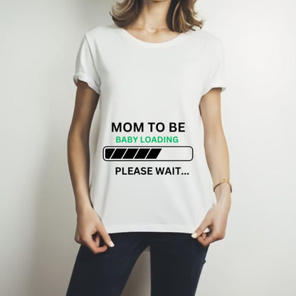 Dad To Be & Mom To Be Style White T-shirt – Key & Heart Design T-shirts  – Best Quality T-shirts | T-shirt For Women – T-shirt For Men
