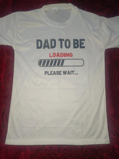 Dad To Be & Mom To Be Style White T-shirt – Key & Heart Design T-shirts  – Best Quality T-shirts | T-shirt For Women – T-shirt For Men