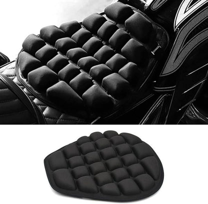 Universal Waterproof Bike And Motorcycle Seat Cushion – Premium Comfortable Relaxer Seat Cover With Anti-slip Design, Shock Absorption, And Weather-resistant Protection