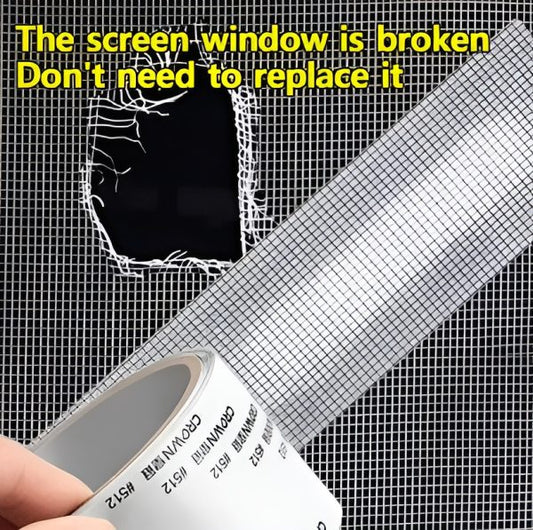 Mesh Roll Tape Window Screen Repair Patch | Keep Mosquitoes Out With Our Anti-insect, Self-adhesive Mesh Patch Tape – 2 Meter