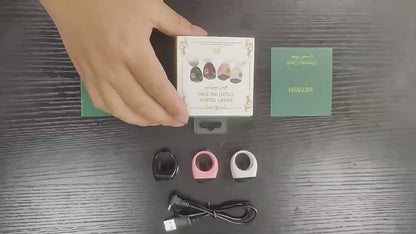 Muslim Smart Ring Islamic Gifts Electronic Tally Zikr Counter Digital Tasbeeh Ring Qibla Zikr Ring – Smart Tasbih Zikr Ring, Muslim Prayer, Prayer Timing Reminder – Random Color