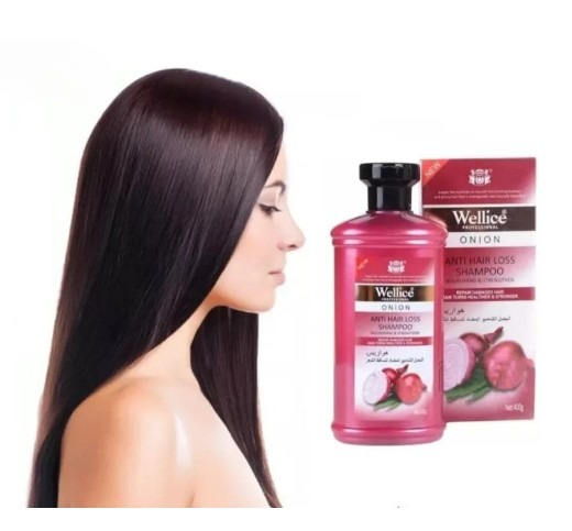 Wellice Professional Onion Anti Hair Loss Shampoo | Onion Shampoo | Shampo | Shampo For Girls & Boys – Anti Hair Loss Shampoo For All Hairs