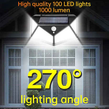 Solar Interaction Light Yx-100 | Solar Charging Led Induction Motion Sensor Wall Lamp For Outdoor Garden Courtyard Yx-100