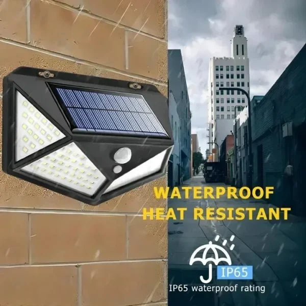 Solar Interaction Light Yx-100 | Solar Charging Led Induction Motion Sensor Wall Lamp For Outdoor Garden Courtyard Yx-100