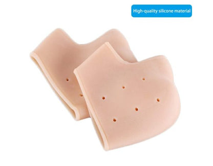 Pair Of Half Heel Pain Anti Crack Silicone Set – Anti Crack For Pain Relief Unisex With Box