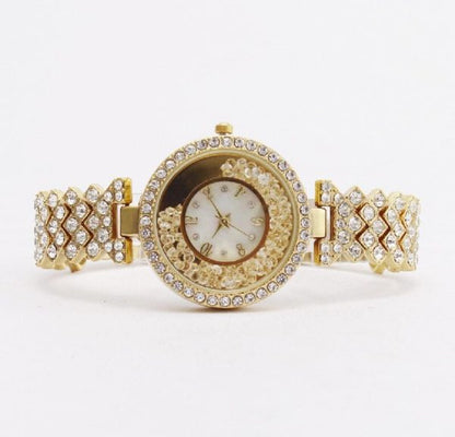 Fashion Watch Popular Fashion Diamond Women’s Watch Quartz Leisure Watches For Women Luxury Watch (without Box)